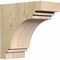 Ekena Millwork Pescadero Rough Sawn Corbel, Douglas Fir, 6"W x 12"D x 12"H COR06X12X12PEC00RDF - alternate 1